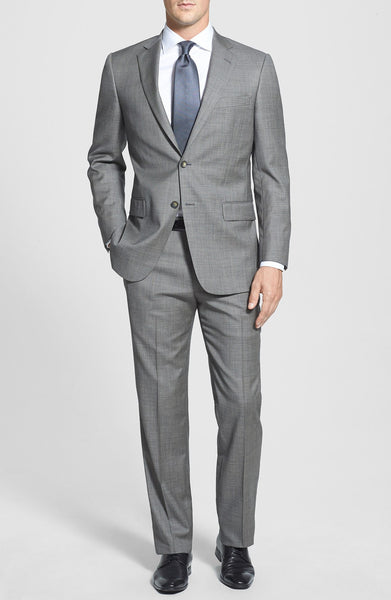 New York Classic Fit Wool Suit
